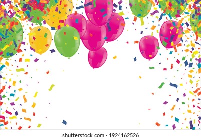 Happy Birthday Balloons Background Design 1,116,468 Birthday Party Background Stock Vectors, Images & Vector Art |  Shutterstock