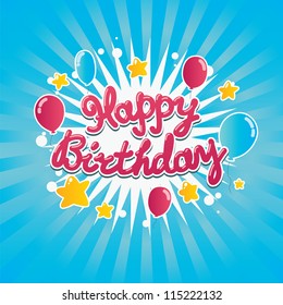 Happy Birthday banner