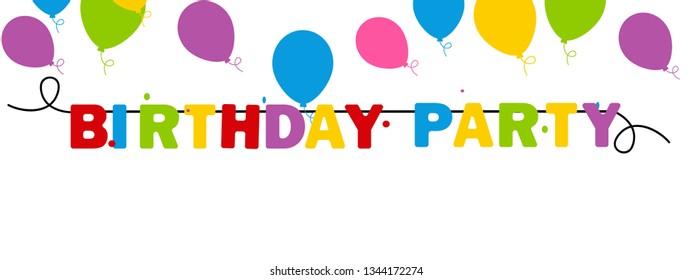 Happy Birthday Banner, Background