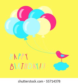 happy birthday bird