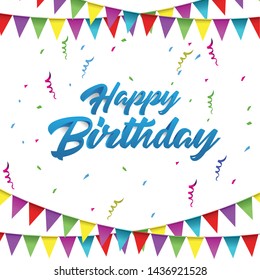 Happy Birthday Border Png Transparent Background