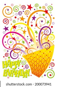 Happy birthday box