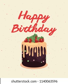 happy birthday cake