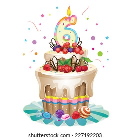 Happy Birthday cake 6