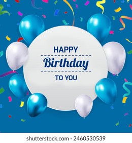 Happy Birthday Calligraphy Backgrounds Design 0002