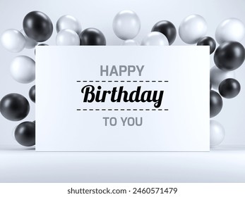 Happy Birthday Calligraphy Backgrounds Design 0007