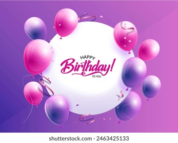 Happy Birthday Calligraphy Design 00023