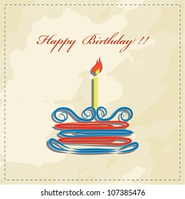 Happy birthday card