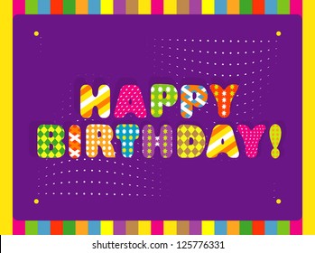 happy birthday card