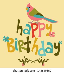 39,483 Happy birthday bird Images, Stock Photos & Vectors | Shutterstock