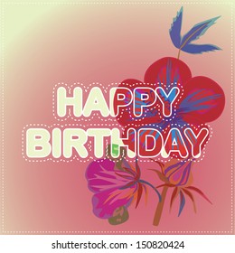 Happy birthday card