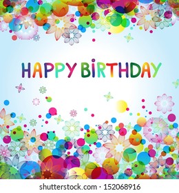 Happy Birthday card.