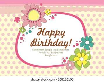 Happy Birthday card