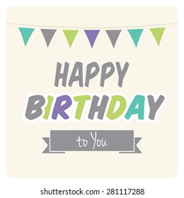 Happy birthday card
