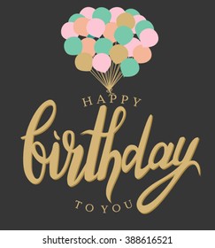 Happy Birthday card 