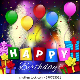  Happy birthday card 