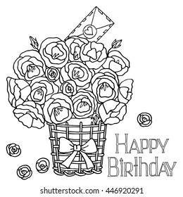 Happy Birthday Card Stock Vector (Royalty Free) 446920291 | Shutterstock