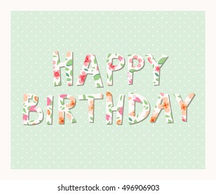 happy birthday card