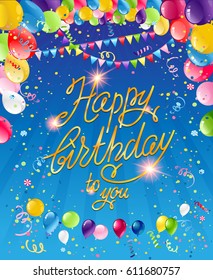 Happy birthday card