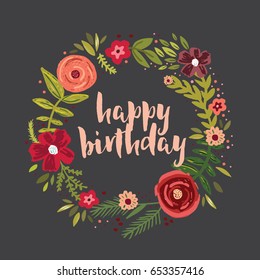 397,226 Happy Birthday Flowers Images, Stock Photos & Vectors ...