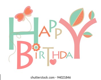 Happy Birthday card