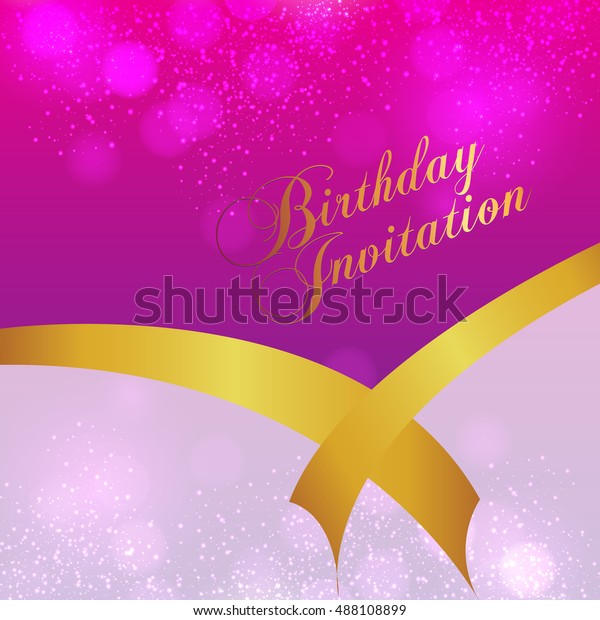 Happy Birthday Card Background Design Stock Vector (Royalty Free ...
