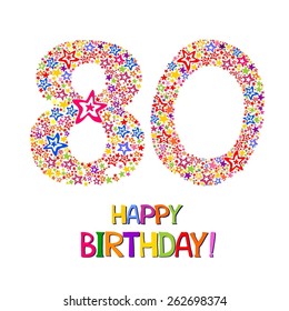 22,805 80 birthday Images, Stock Photos & Vectors | Shutterstock