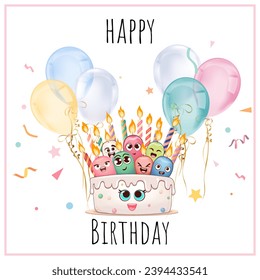 happy birthday card, congratulation, wishes, letter