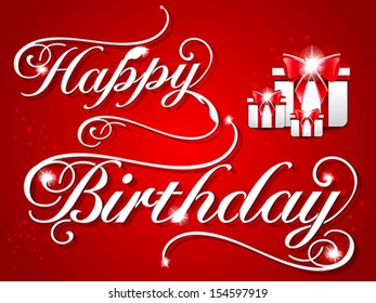 happy birthday card design vector illustration 