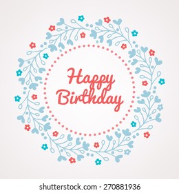 61,504 Happy birthday wreath Images, Stock Photos & Vectors | Shutterstock
