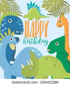 8,524 Happy birthday dinosaurs Images, Stock Photos & Vectors ...