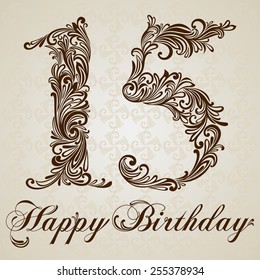 8,240 Happy birthday 15 Images, Stock Photos & Vectors | Shutterstock