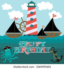 3,182 Happy birthday pirate Images, Stock Photos & Vectors | Shutterstock