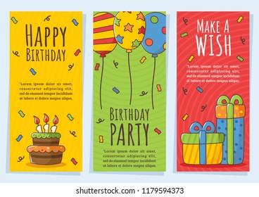 Happy Birthday Card Template