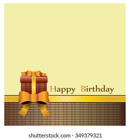 Happy birthday card vector