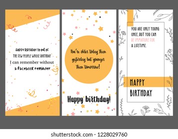 Happy Birthday cards with Funny Quotes
