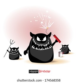 Happy Birthday cartoon