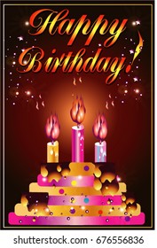 Happy Birthday cartoon