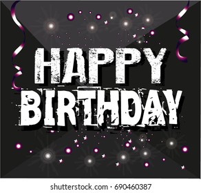 Happy Birthday cartoon