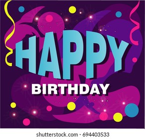 Happy Birthday cartoon