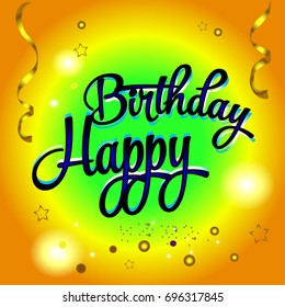Happy Birthday cartoon