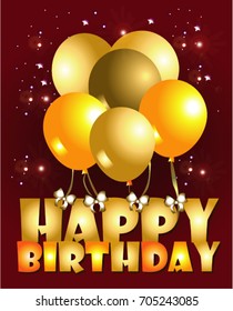Happy Birthday cartoon
