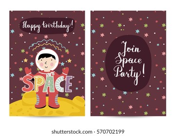 604 Happy Birthday Cosmonaut Images, Stock Photos & Vectors 