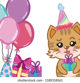 Happy birthday cat
