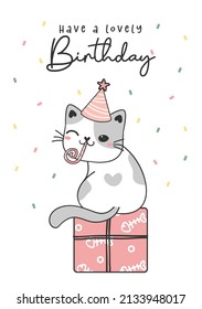 932 Ginger cat birthday Images, Stock Photos & Vectors | Shutterstock