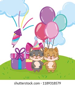 Happy birthday cats