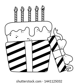 Happy Birthday and celebration cake design