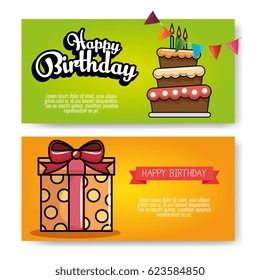 happy birthday celebration card
