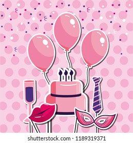 happy birthday celebration event style