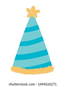 Happy Birthday and celebration hat design